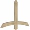 Ekena Millwork Bellingham Rough Sawn Timber Gable Bracket, Douglas Fir, 48"W x 32"H x 2"D x 4"F, 16/12 Pitch GBW048X32X0204BEL00RDF - alternate 3